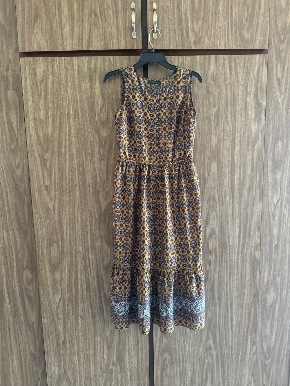 Vintage Elements Custom Boho Sleeveless Maxi Dress